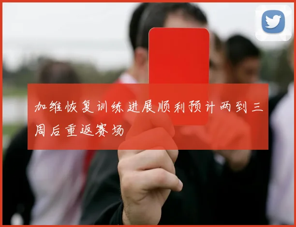 加维恢复训练进展顺利预计两到三周后重返赛场