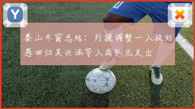 泰山冬窗总结：外援调整一人段刘愚回归吴兴涵等人离队无支出